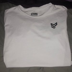 Original Strong Physiquez men’s white tee